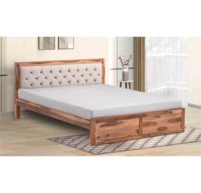 Zaira  Solid Wood Queen Bed by Damro - 78"x72" ( 6.5' x 6' )